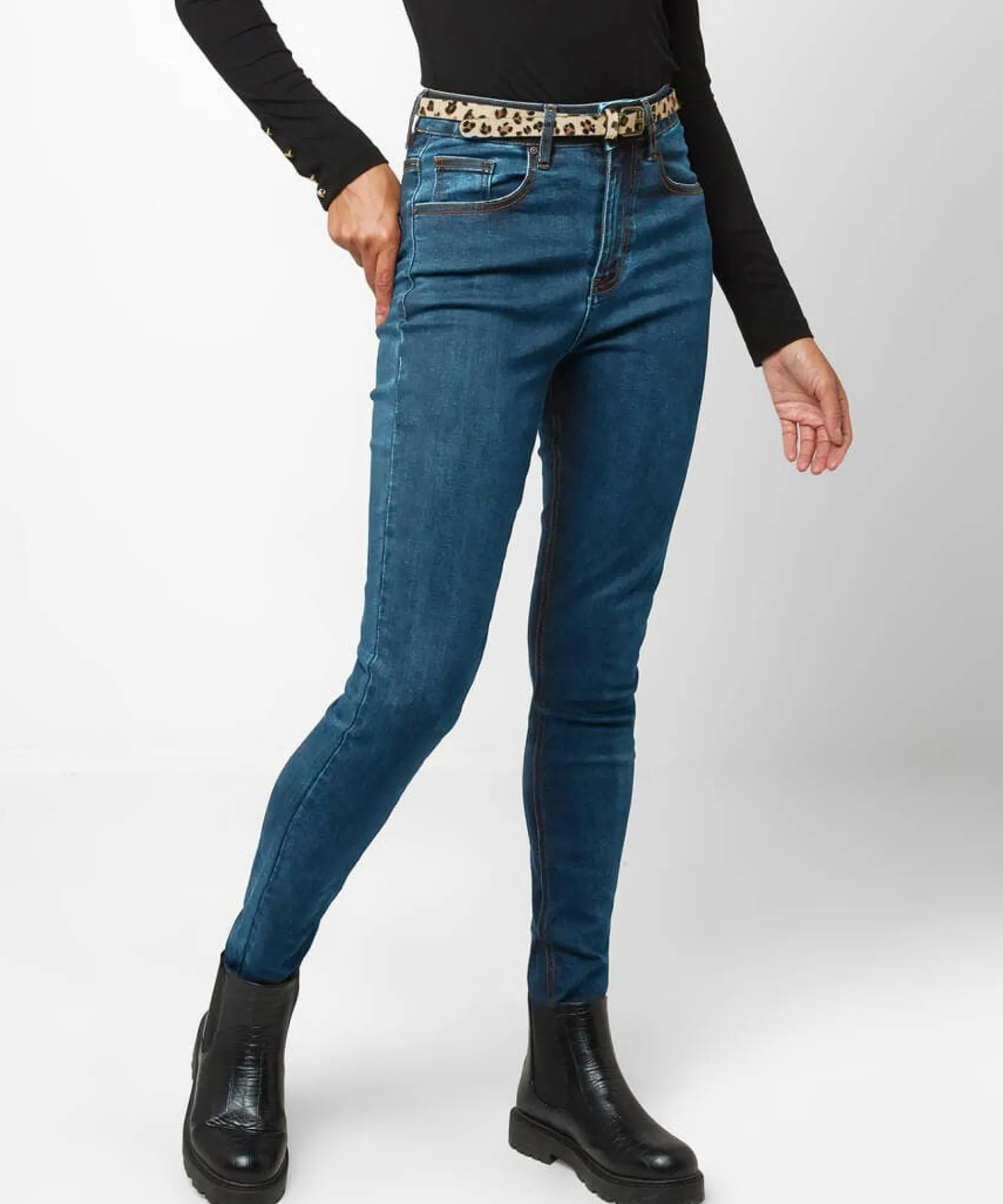 must_have_skinny_fit_jean_0-1.webp Denim Styles | Jeans & Trousers | Women's | Women's Joe Browns Must Have Skinny Fit Jeans Blue / Indigo / Pale Blue