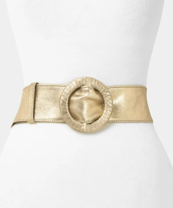 Gifts | Accessories & Jewellery | Women's | Women's Joe Browns My Saviour Soft Leather Belt Gold / Silver