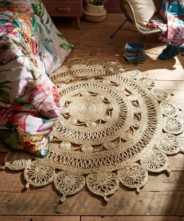 Rugs | Sale Rugs & Doormats | Home | Home Joe Browns Jute Circular Rug Natural