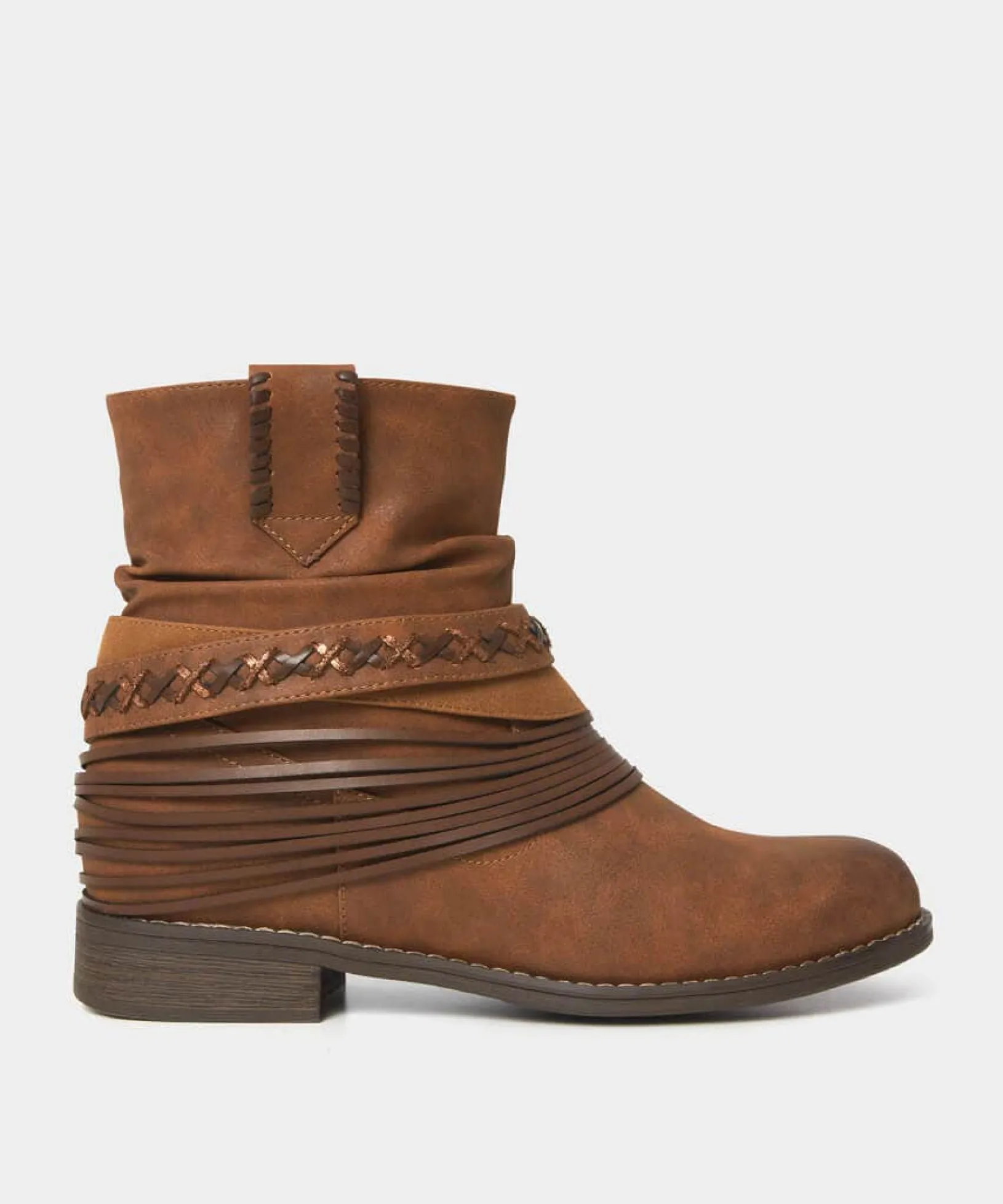 new_mexico_boho_ankle_boo_0.webp Ankle Boots | Boots & Shoes | Sale Boots & Shoes | Top Picks | Women's | Women's Joe Browns New Mexico Boho Ankle Boots Tan