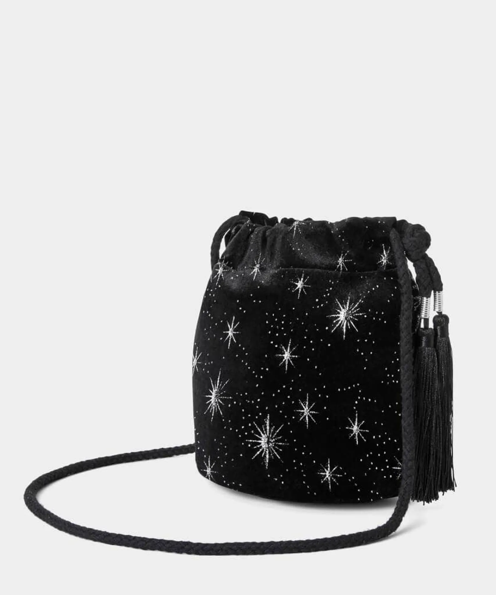 night_star_velvet_bag_2.webp Gifts | Handbags & Purses | Accessories & Jewellery | Sale Handbags & Purses | Women's | Women's | Women's | Women's Joe Browns Night Star Velvet Bag Black Multi