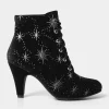 Knee High Boots | Ankle Boots | Party Footwear | Gifts | Boots & Shoes | Sale Boots & Shoes | Top Picks | Top Picks | Top Picks | Women's | Women's | Women's Joe Browns Night Star Velvet Bootees Black