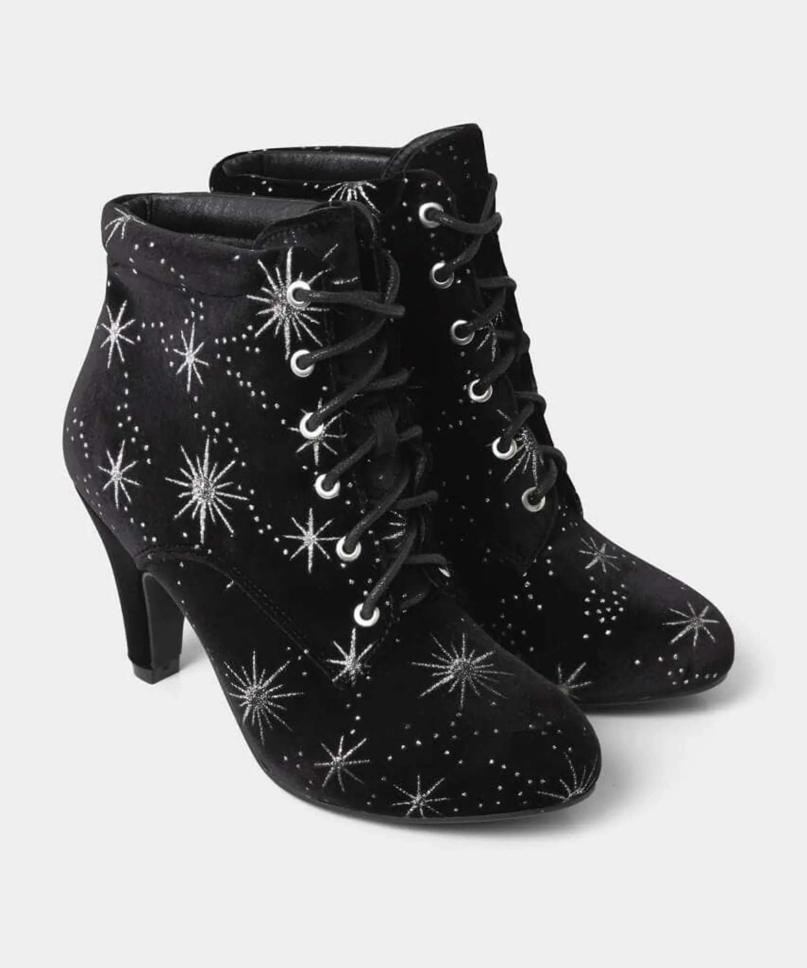 night_star_velvet_bootees_3.webp Knee High Boots | Ankle Boots | Party Footwear | Gifts | Boots & Shoes | Sale Boots & Shoes | Top Picks | Top Picks | Top Picks | Women's | Women's | Women's Joe Browns Night Star Velvet Bootees Black