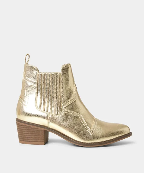 Knee High Boots | Ankle Boots | Party Footwear | Boots & Shoes | Top Picks | Top Picks | Top Picks | Women's Joe Browns Night Star Western Boots Gold