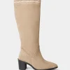 Knee High Boots | Boots & Shoes | Sale Boots & Shoes | Top Picks | Women's | Women's Joe Browns No Comparison Suede Boots Natural