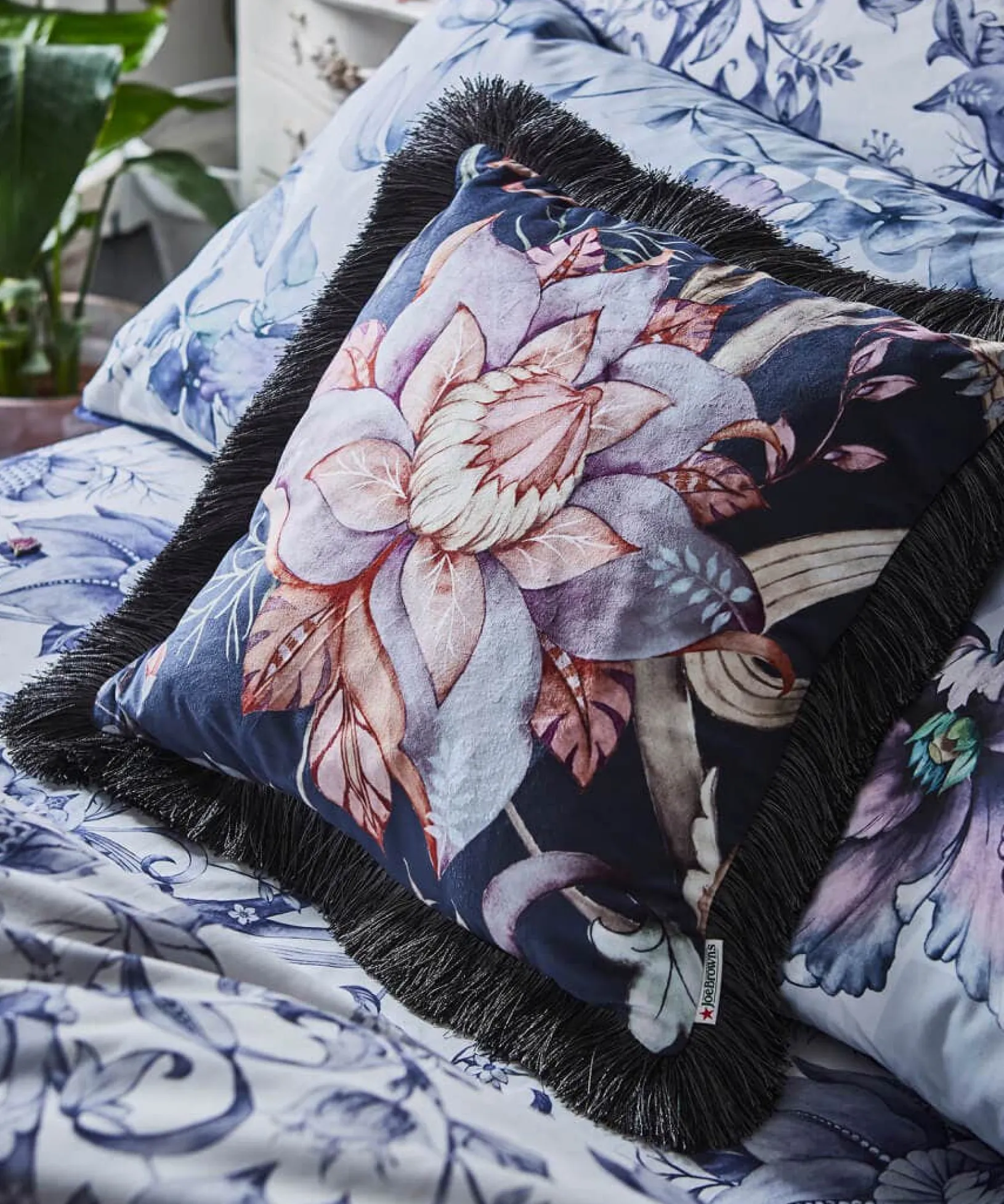 nostalgic_nouveau_floral__0.webp Living Room | Bedroom | Nouveau Reflections | Floral Décor | Nature Décor | Cushions & Throws | Sale Cushions & Throws | Home | Home | Home | Home | Home | Home | Home Joe Browns Nostalgic Nouveau Floral Reversible Cushion Multi