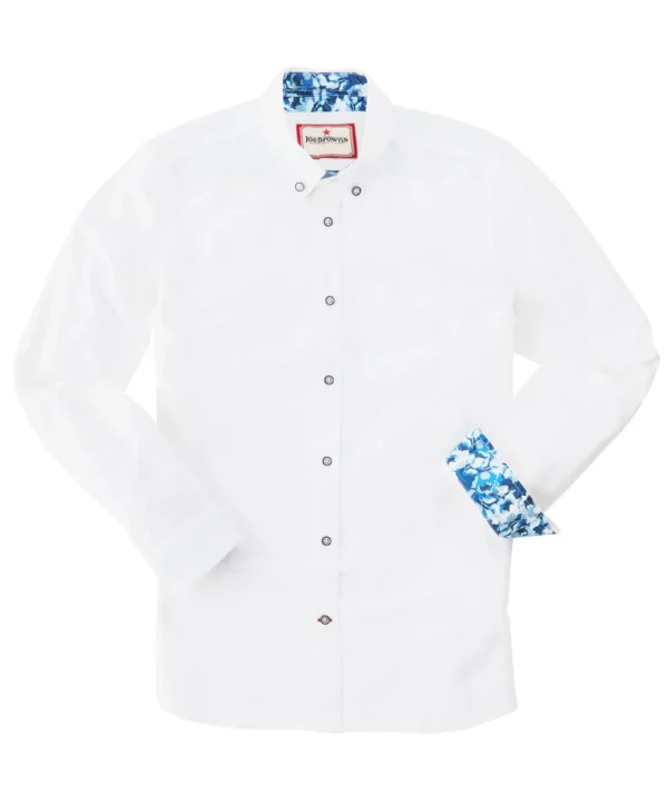 Shop Men's Collection | Work Shirts | Men's Tailoring | Shirts | Top Picks | Top Picks | Top Picks | Men，s Joe Browns Not Just An Oxford Shirt White