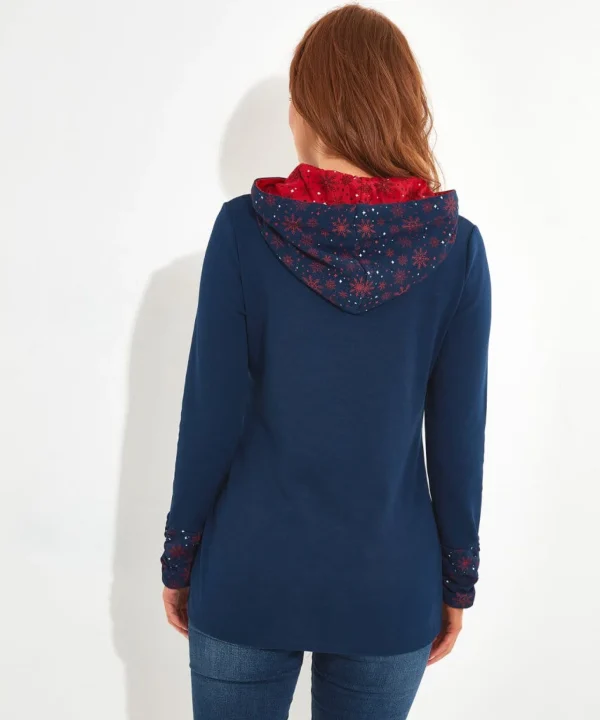Shop Women's Collection | Tops, Tunics & Blouses | Half Price Christmas Styles | Sale Tops, Tunics & Blouses | Top Picks | Women's | Women's | Women's Joe Browns Novelty Sweat Navy