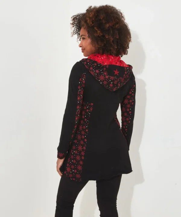 Shop Women's Collection | Occasion Outfits | Tops, Tunics & Blouses | Half Price Christmas Styles | Sale Tops, Tunics & Blouses | Top Picks | Top Picks | Women's | Women's | Women's Joe Browns Novelty Zip Sweat Black