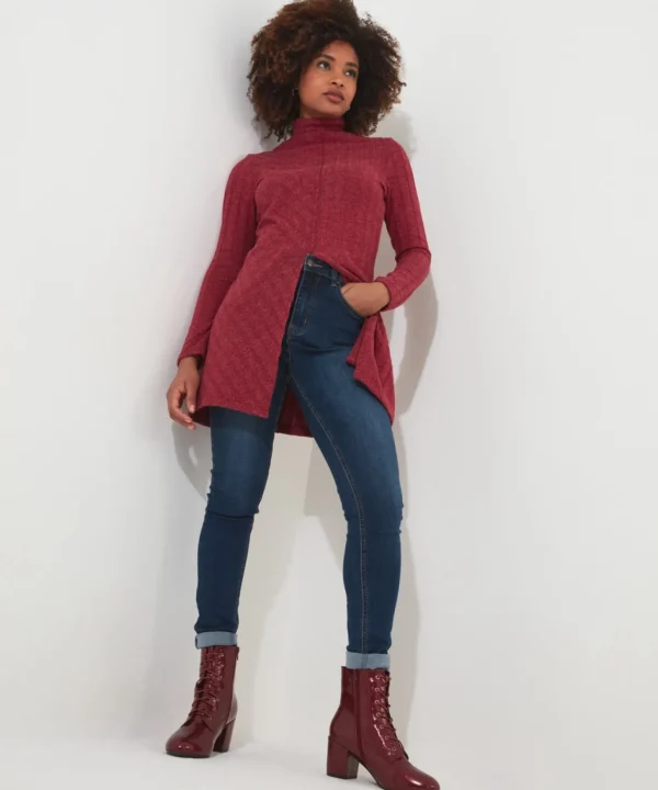 Shop Women's Collection | Tops, Tunics & Blouses | Sale Tops, Tunics & Blouses | Top Picks | Women's | Women's Joe Browns Oh So Cosy Tunic Top Berry