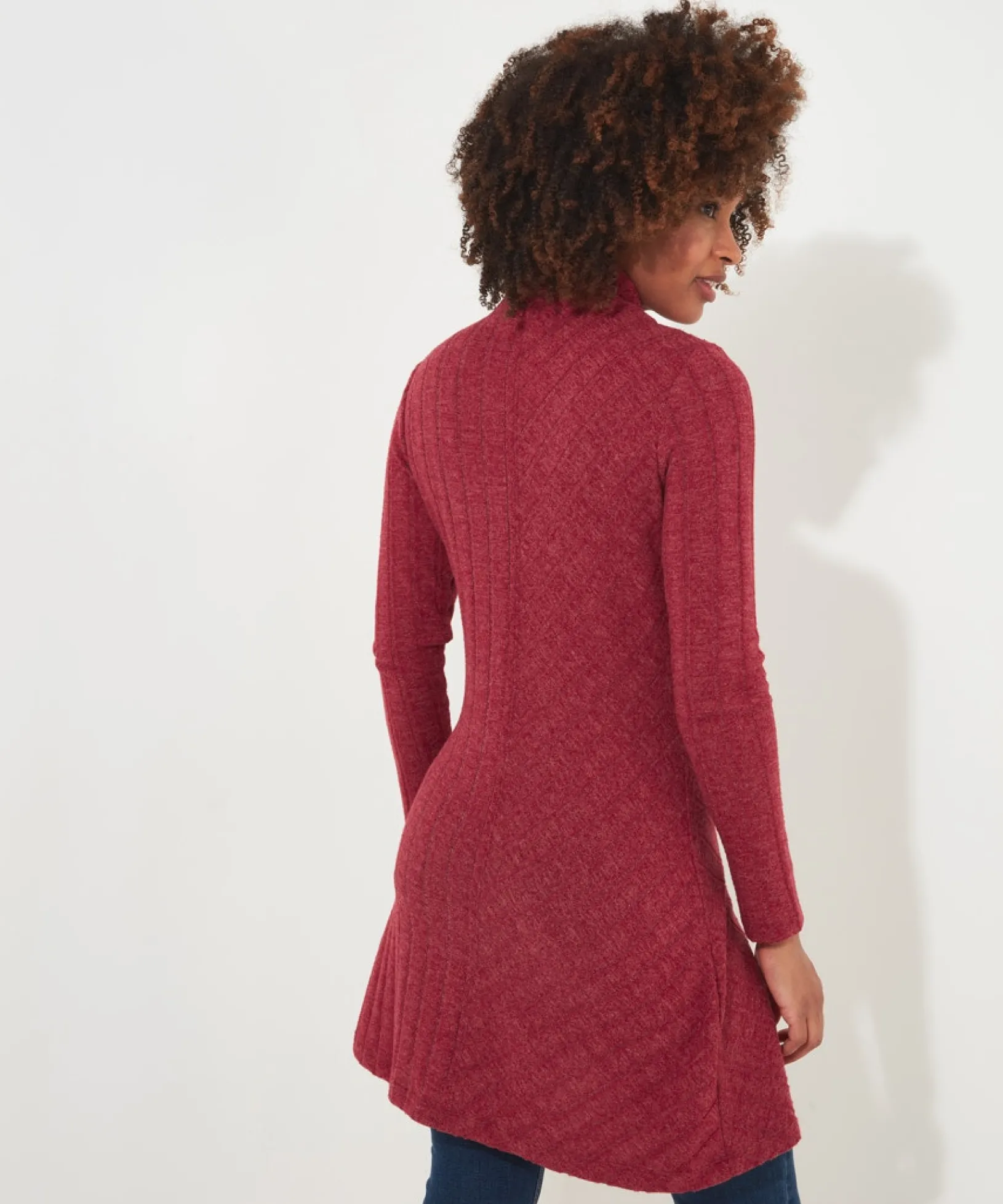 oh_so_cosy_tunic_top_3.webp Shop Women's Collection | Tops, Tunics & Blouses | Sale Tops, Tunics & Blouses | Top Picks | Women's | Women's Joe Browns Oh So Cosy Tunic Top Berry