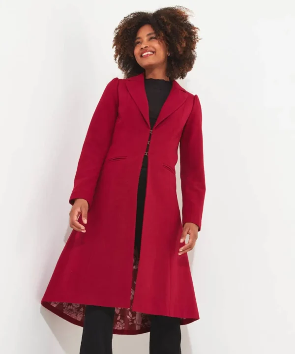 Shop Women's Collection | Occasion Outfits | Coats & Jackets | Top Picks | Top Picks | Women's Joe Browns Oh So Sophisticated Coat Red