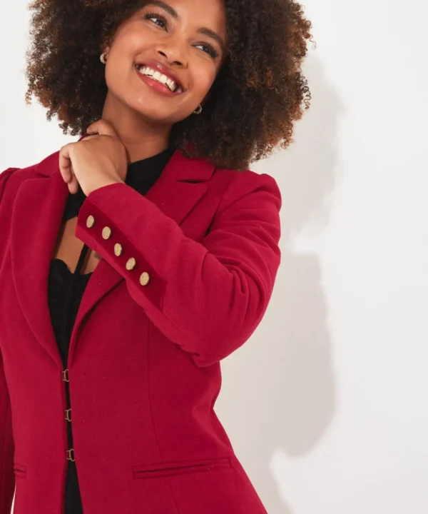Shop Women's Collection | Occasion Outfits | Coats & Jackets | Top Picks | Top Picks | Women's Joe Browns Oh So Sophisticated Coat Red