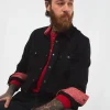 Shirts | Men,s Joe Browns On The Road Shirt Black