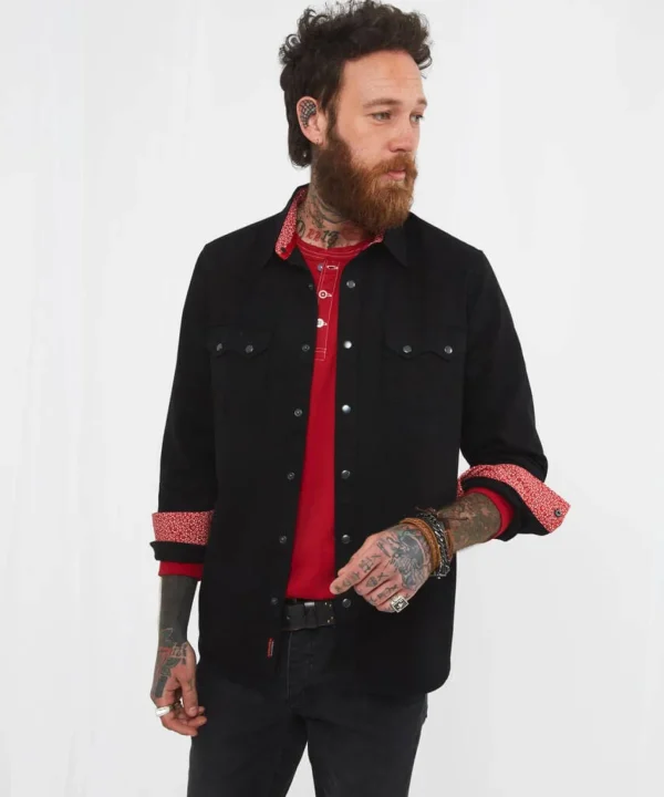 Shirts | Men，s Joe Browns On The Road Shirt Black