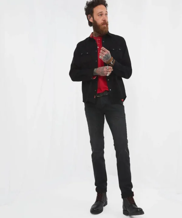 Shirts | Men，s Joe Browns On The Road Shirt Black