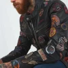 Leather Jackets | Coats & Jackets | Men,s | Men,s Joe Browns On Tour Leather Jacket Black