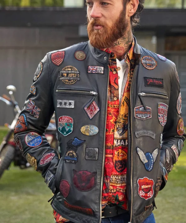 Leather Jackets | Coats & Jackets | Men,s | Men,s Joe Browns On Tour Leather Jacket Black