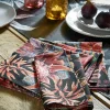 Endless Sunsets | Floral Décor | Nature Décor | Kitchen | Home | Home | Home | Home Joe Browns Pack Of 4 Fantastically Floral Cotton Napkins Black