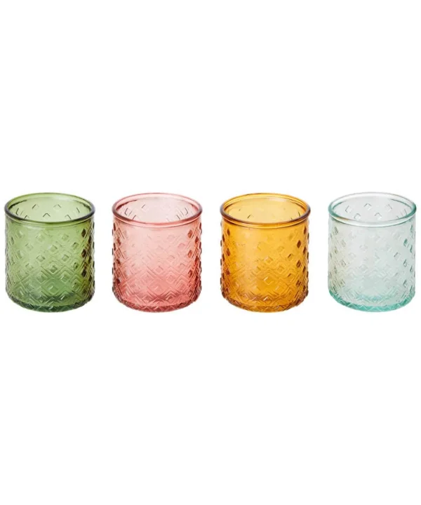 Living Room | Bedroom | Endless Sunsets | Home Accessories | Gifts | Home | Home | Home | Home | Women's Joe Browns Pack Of 4 Recycled Glass Tealight Holders Multi