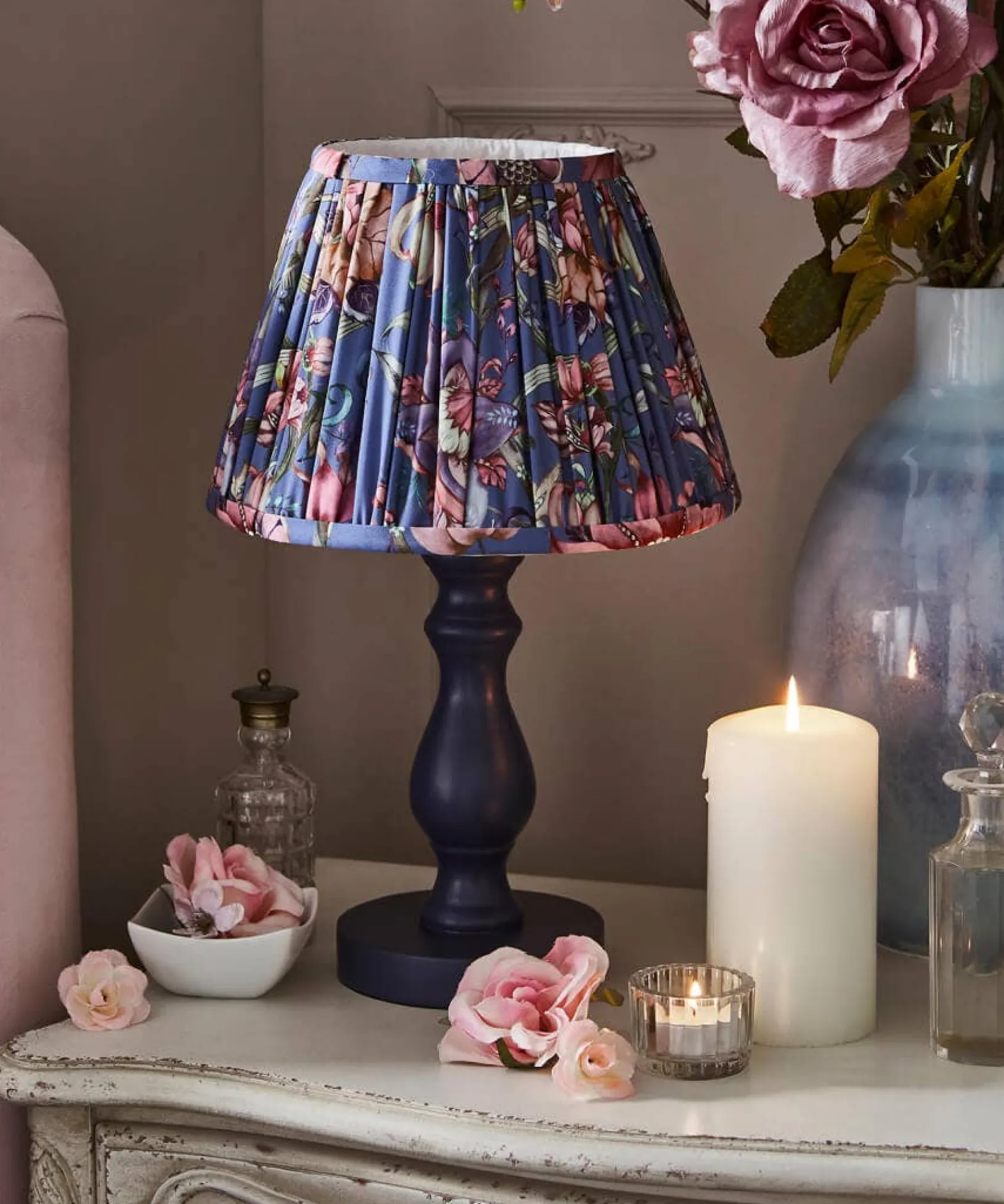 pair_of_nouveau_printed_b_0.webp Bedroom | Nouveau Reflections | Floral Décor | Nature Décor | Lighting & Lamps | Home | Home | Home | Home | Home Joe Browns Pair Of Nouveau Printed Bedside Lamps Grey