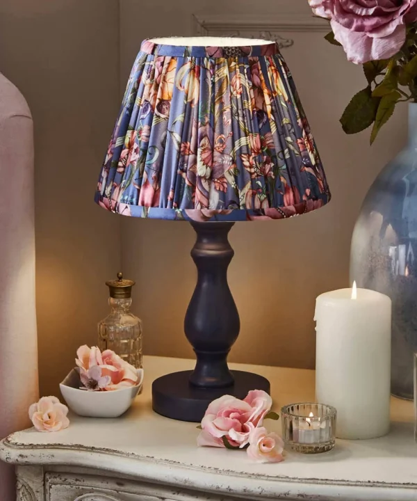 Bedroom | Nouveau Reflections | Floral Décor | Nature Décor | Lighting & Lamps | Home | Home | Home | Home | Home Joe Browns Pair Of Nouveau Printed Bedside Lamps Grey