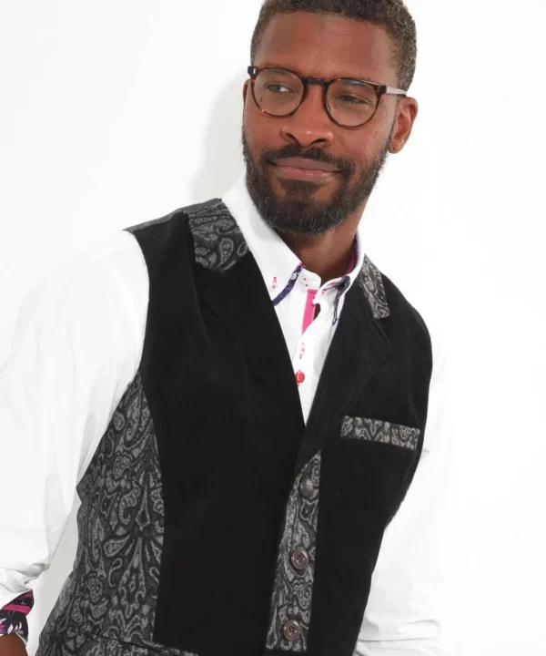 Shop Men's Collection | Men's Partywear | Waistcoats | Men's Tailoring | Gifts | Coats & Jackets | Sale Waistcoats | Top Picks | Top Picks | Men，s | Top Picks | Men，s | Men，s | Men，s Joe Browns Party Hard Waistcoat Black