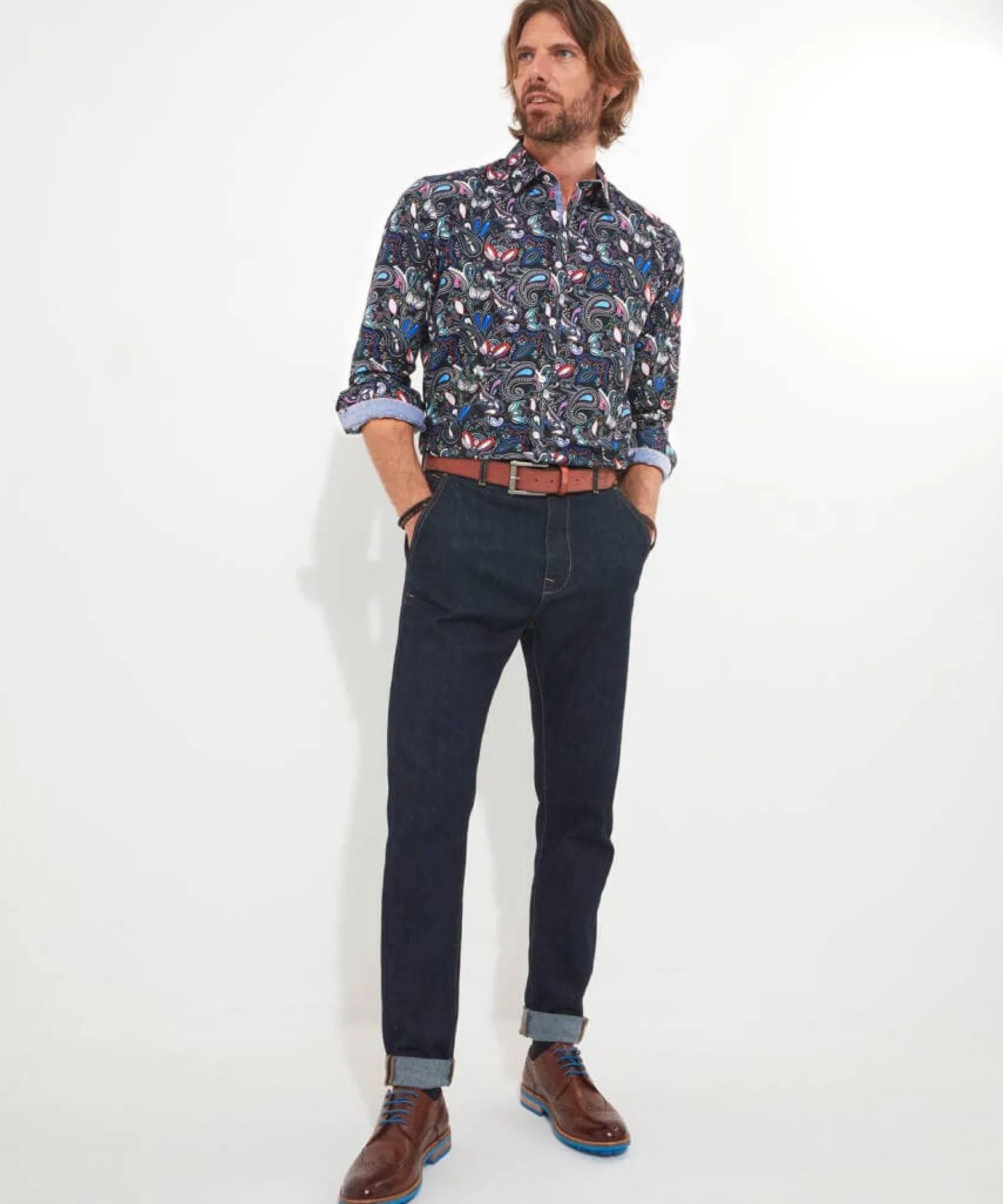 party_paisley_shirt_3.webp Shop Men's Collection | Funky Shirts | Men's Partywear | Shirts | Sale Shirts | Top Picks | Top Picks | Top Picks | Men,s | Men,s Joe Browns Party Paisley Shirt Black