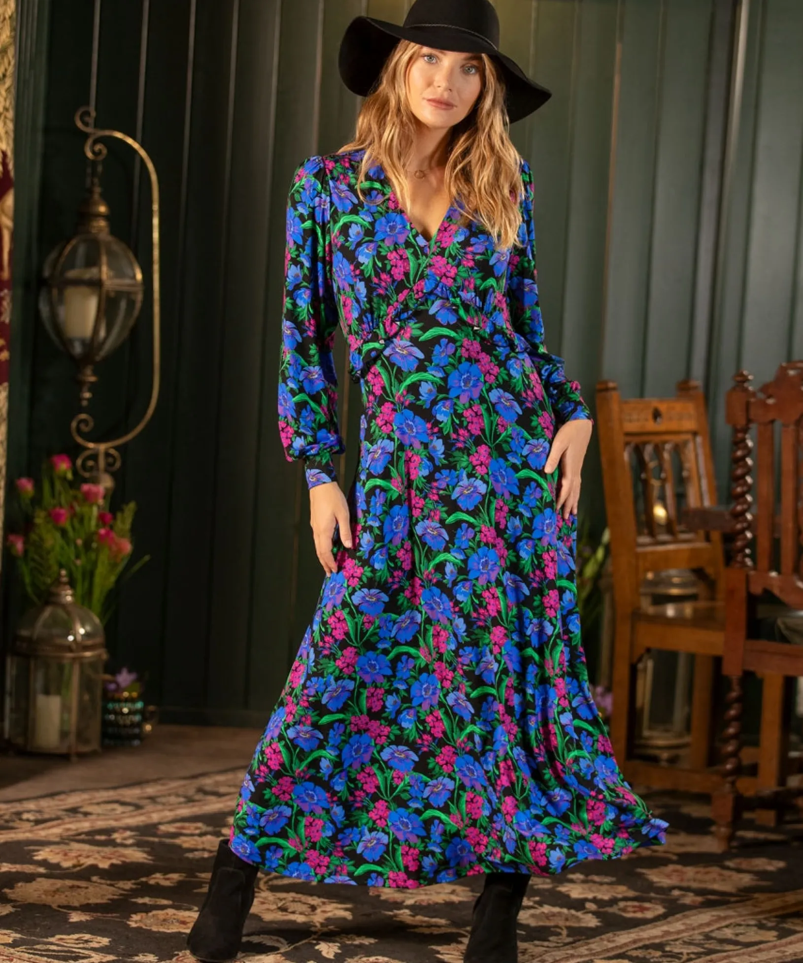 penelope_ruffle_jersey_dr_2.webp Maxi Dresses | Party Dresses | Petite | Dresses | Sale Dresses | Top Picks | Top Picks | Women's | Women's | Women's Joe Browns Penelope Ruffle Jersey Dress Multi