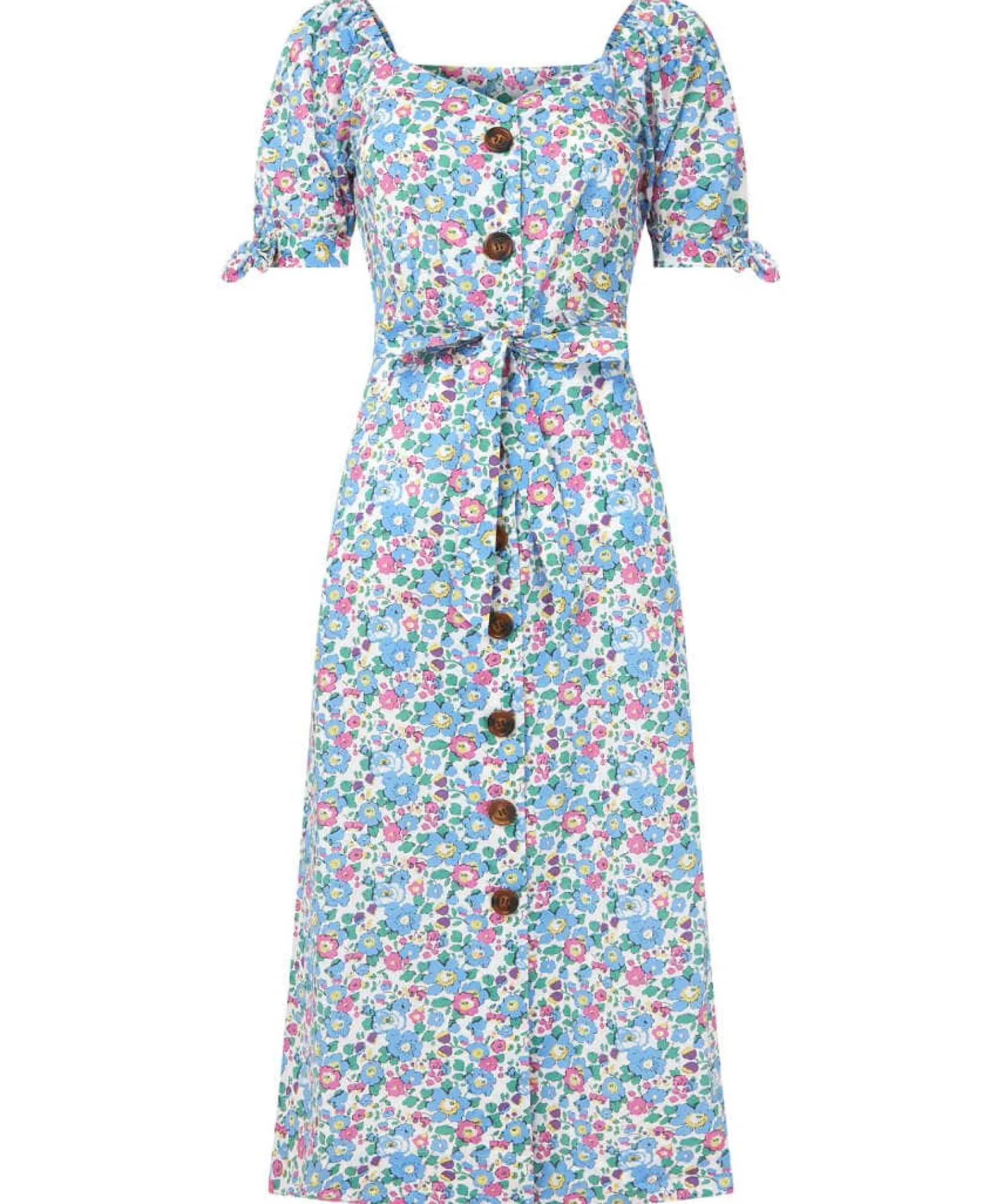 penny_button_through_dres_1.webp Sale Dresses | Women's Joe Browns Penny Button Through Dress Multi