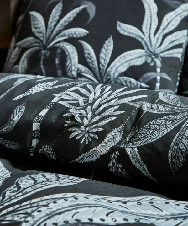 Bedroom | Endless Sunsets | Floral Décor | Nature Décor | Bedding | Sale Bedding | Home | Home | Home | Home | Home | Home Joe Browns Perfect Palms Reversible Bed Set Black