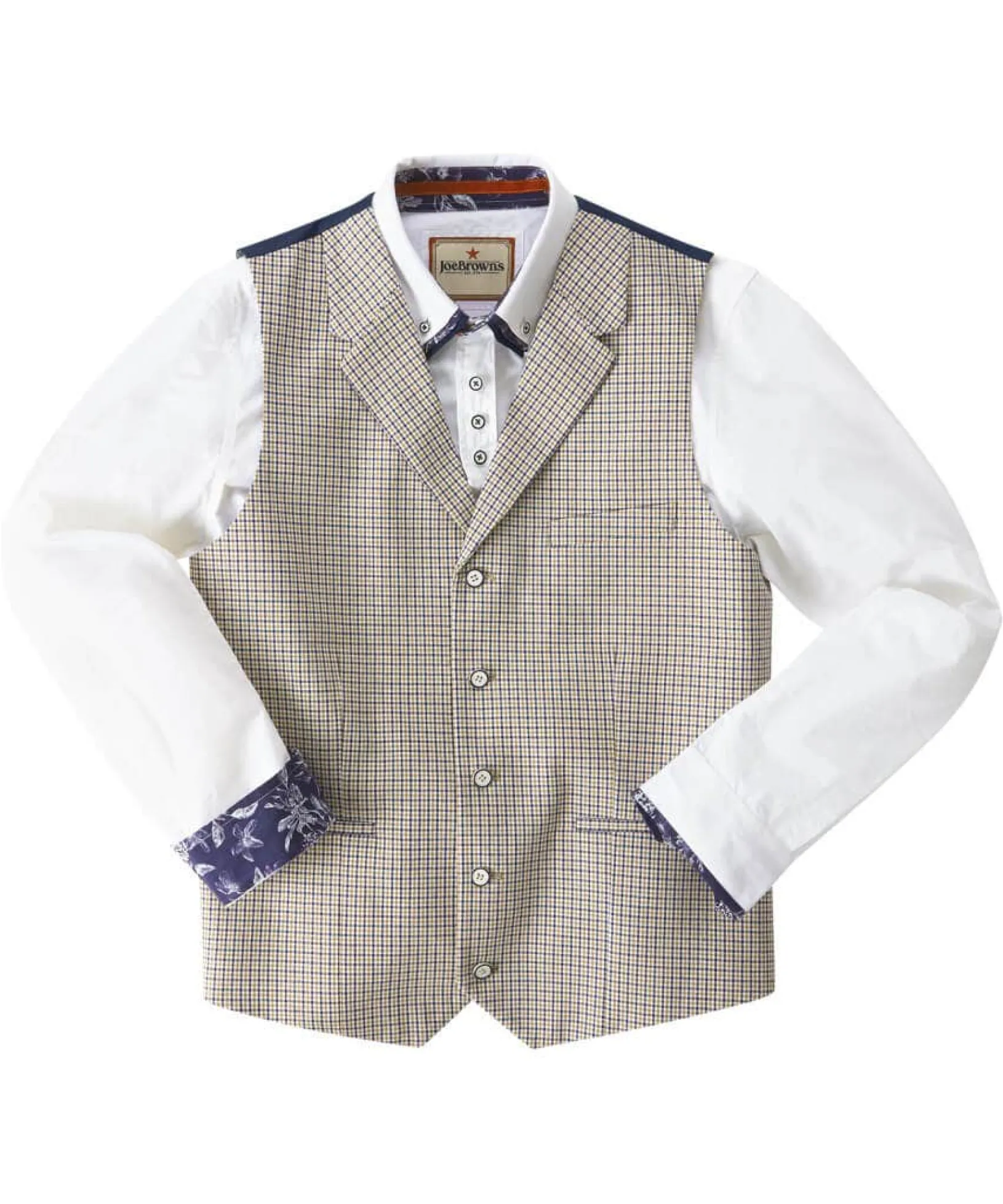 perfect_partner_waistcoat_1.webp Sale Coats & Jacket | Men,s Joe Browns Perfect Partner Waistcoat Multi