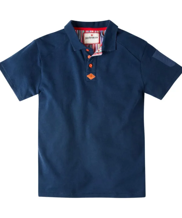 Shop Men's Collection | Plain Tops & T-Shirts | Tops & T-Shirts | Sale Tops & T-Shirts | Top Picks | Top Picks | Men，s | Men，s Joe Browns Perfect Polo Navy