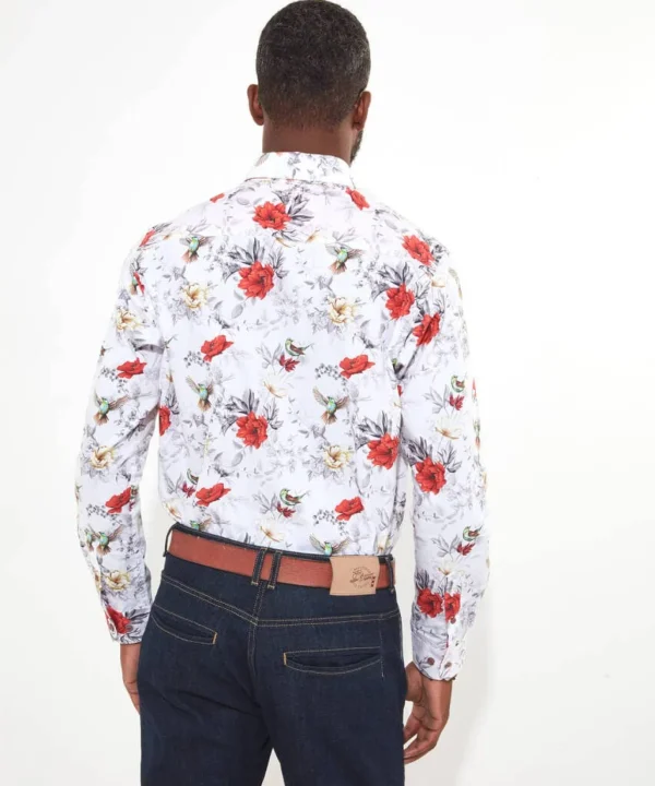 Shop Men's Collection | Funky Shirts | Men's Partywear | Gifts | Shirts | Sale Shirts | Top Picks | Top Picks | Top Picks | Men，s | Men，s | Men，s Joe Browns Perfect Print Shirt White