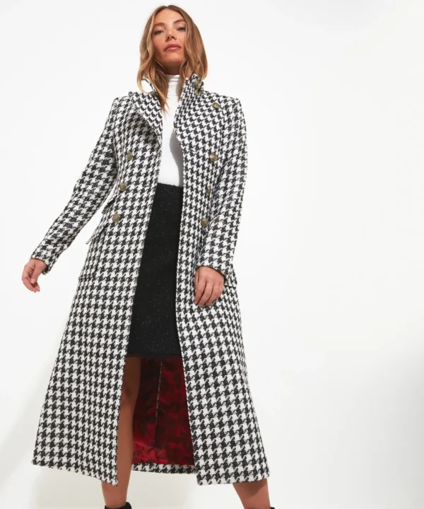 Coats & Jackets | Women's Joe Browns Perfectly Mono Coat Black/White