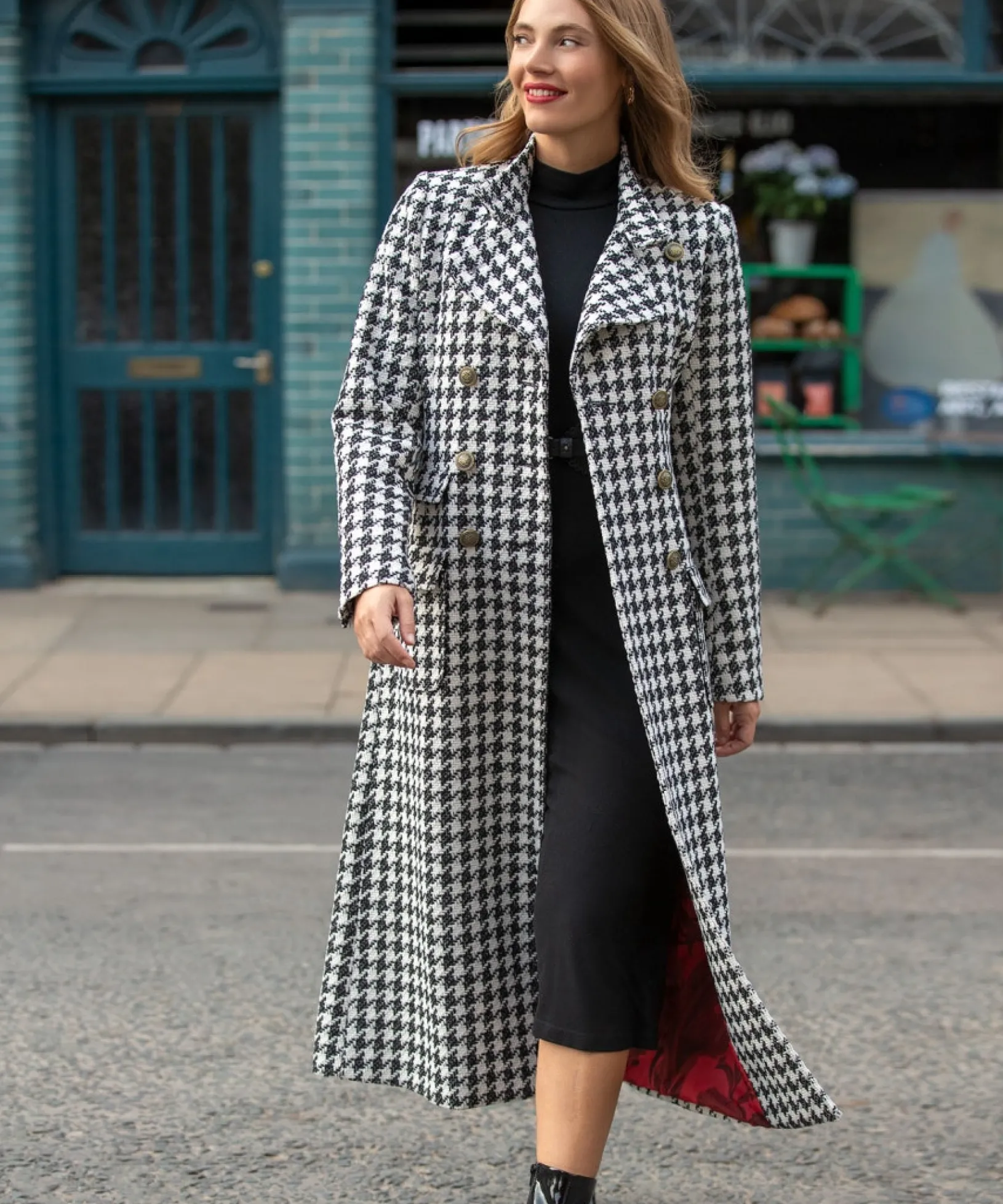 perfectly_mono_coat_2.webp Coats & Jackets | Women's Joe Browns Perfectly Mono Coat Black/White