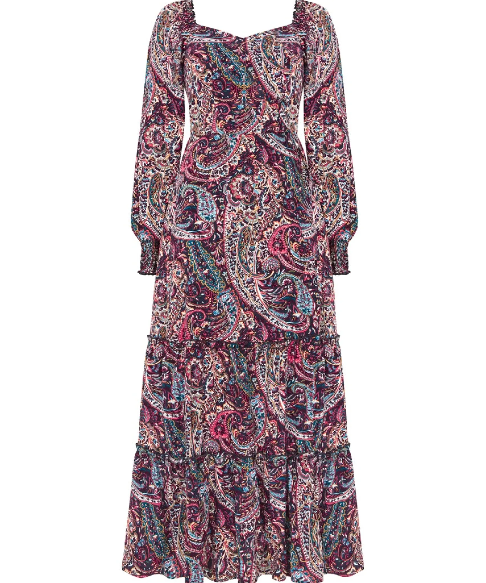 perfectly_paisley_dress_1.webp Shop Women's Collection | Maxi Dresses | Boho Dresses | Dresses | Sale Dresses | Top Picks | Top Picks | Top Picks | Women's | Women's Joe Browns Perfectly Paisley Dress Multi