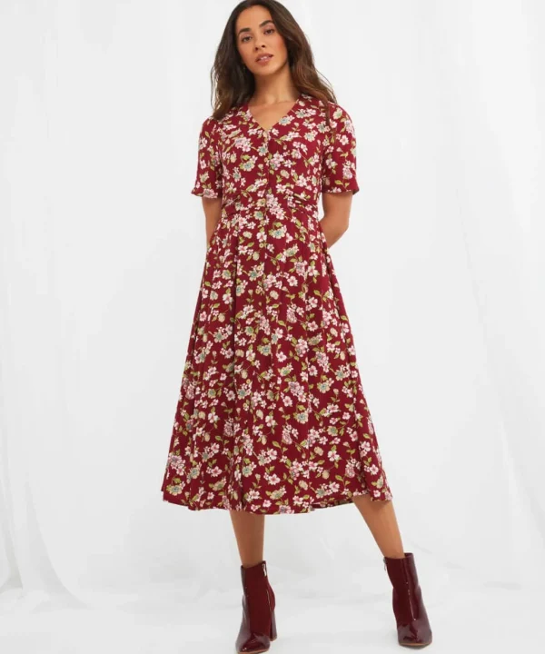 Sale Dresses | Women's Joe Browns Perfectly Pretty Tea Dress Red
