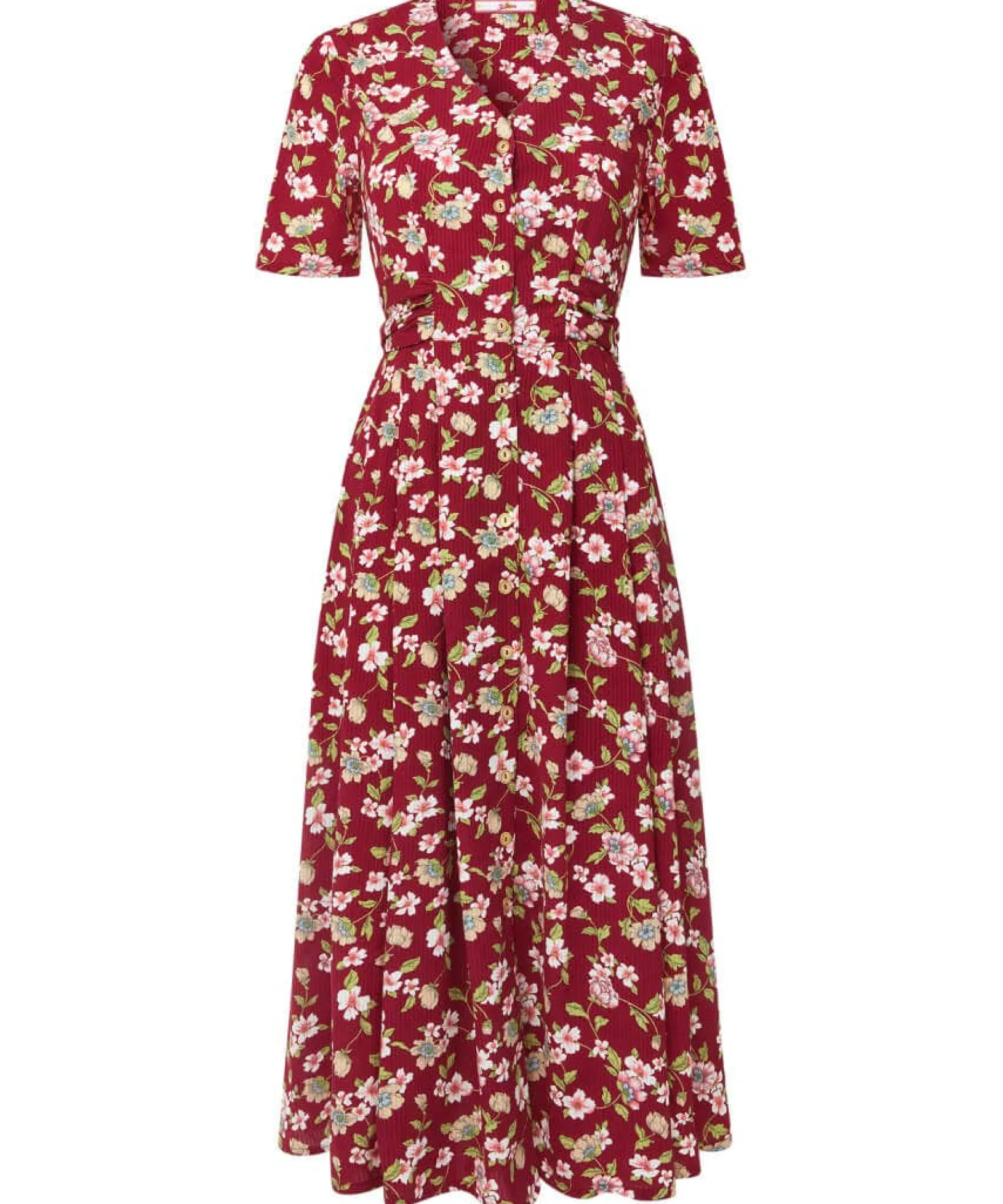 perfectly_pretty_tea_dres_1.webp Sale Dresses | Women's Joe Browns Perfectly Pretty Tea Dress Red
