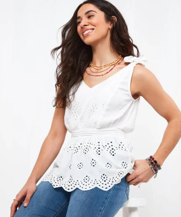 Sale Tops, Tunics & Blouses | Women's Joe Browns Perfectly Pretty Top White