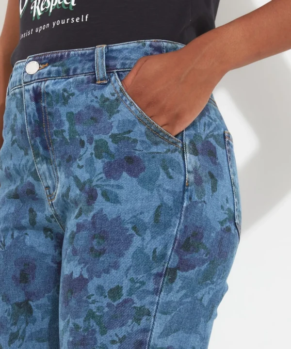 Denim Styles | Jeans & Trousers | Sale Jeans & Trousers | Women's | Women's | Women's Joe Browns Perfectly Printed Jeans Blue