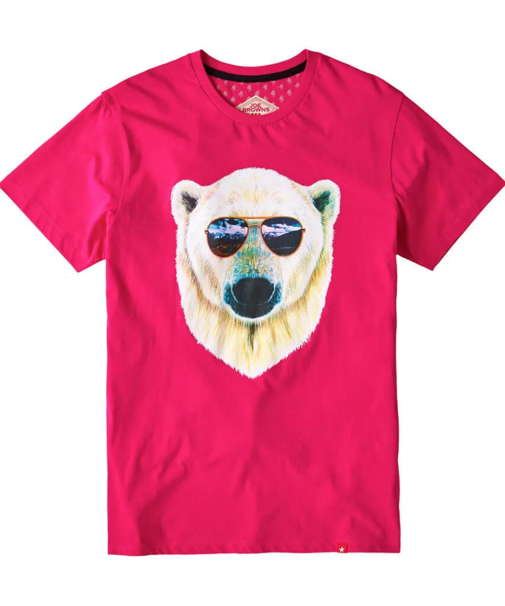 playing_it_cool_tee_1.webp Shop Men's Collection | Graphic T-Shirts | Gifts | Tops & T-Shirts | Sale Tops & T-Shirts | Top Picks | Top Picks | Men,s | Men,s | Men,s Joe Browns Playing It Cool Tee Pink