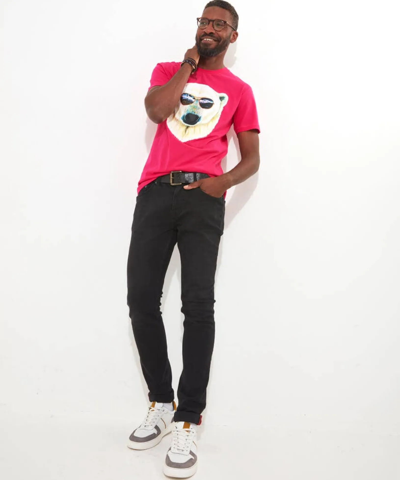 playing_it_cool_tee_2.webp Shop Men's Collection | Graphic T-Shirts | Gifts | Tops & T-Shirts | Sale Tops & T-Shirts | Top Picks | Top Picks | Men,s | Men,s | Men,s Joe Browns Playing It Cool Tee Pink