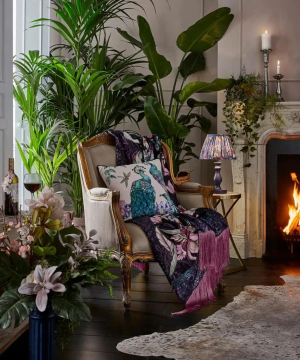 Living Room | Bedroom | Nouveau Reflections | Nature Décor | Animal Décor | Cushions & Throws | Home | Home | Home | Home | Home | Home Joe Browns Poised Peacocks Reversible Cushion Multi