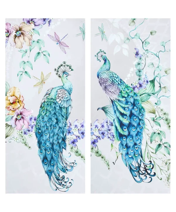 Bedroom | Living Room | Nouveau Reflections | Nature Décor | Animal Décor | Home Accessories | Home | Home | Home | Home | Home | Home Joe Browns Poised Peacocks Wall Art Cream