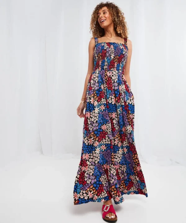 Sale Dresses | Women's Joe Browns Polly Jersey Dress Multi / Pink