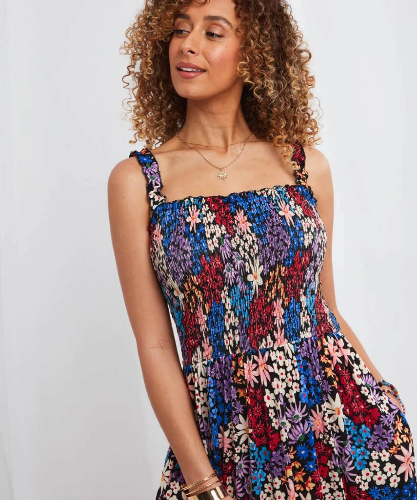 polly_jersey_dress_4.webp Sale Dresses | Women's Joe Browns Polly Jersey Dress Multi / Pink