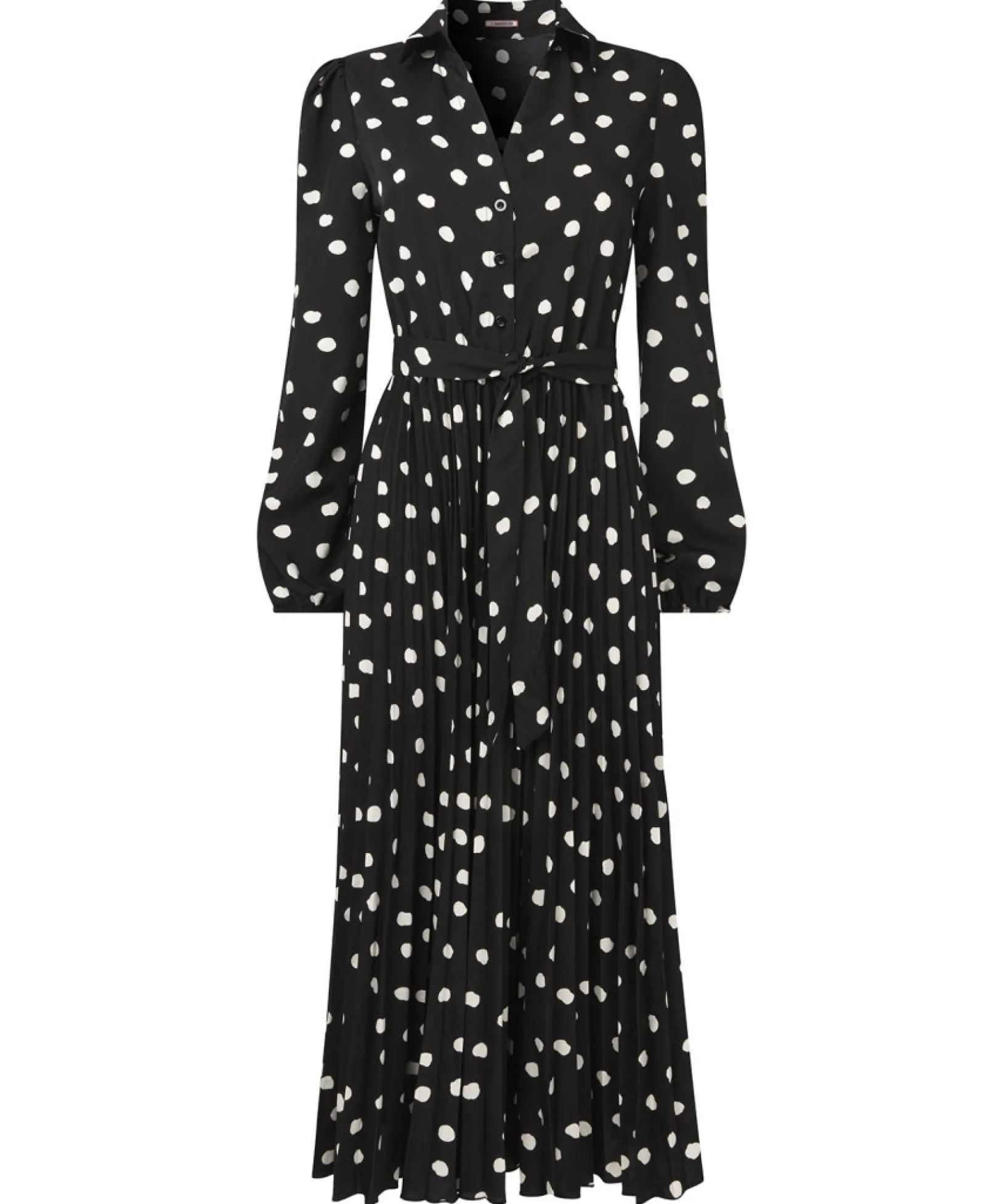 polly_spot_pleat_dress_1.webp Shop Women's Collection | Vintage & Retro Dresses | Maxi Dresses | Party Dresses | Dresses | Sale Dresses | Top Picks | Top Picks | Top Picks | Top Picks | Women's | Women's Joe Browns Polly Spot Pleat Dress Black