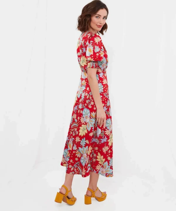 Sale Dresses | Women's Joe Browns Poppy Floral Dress Red