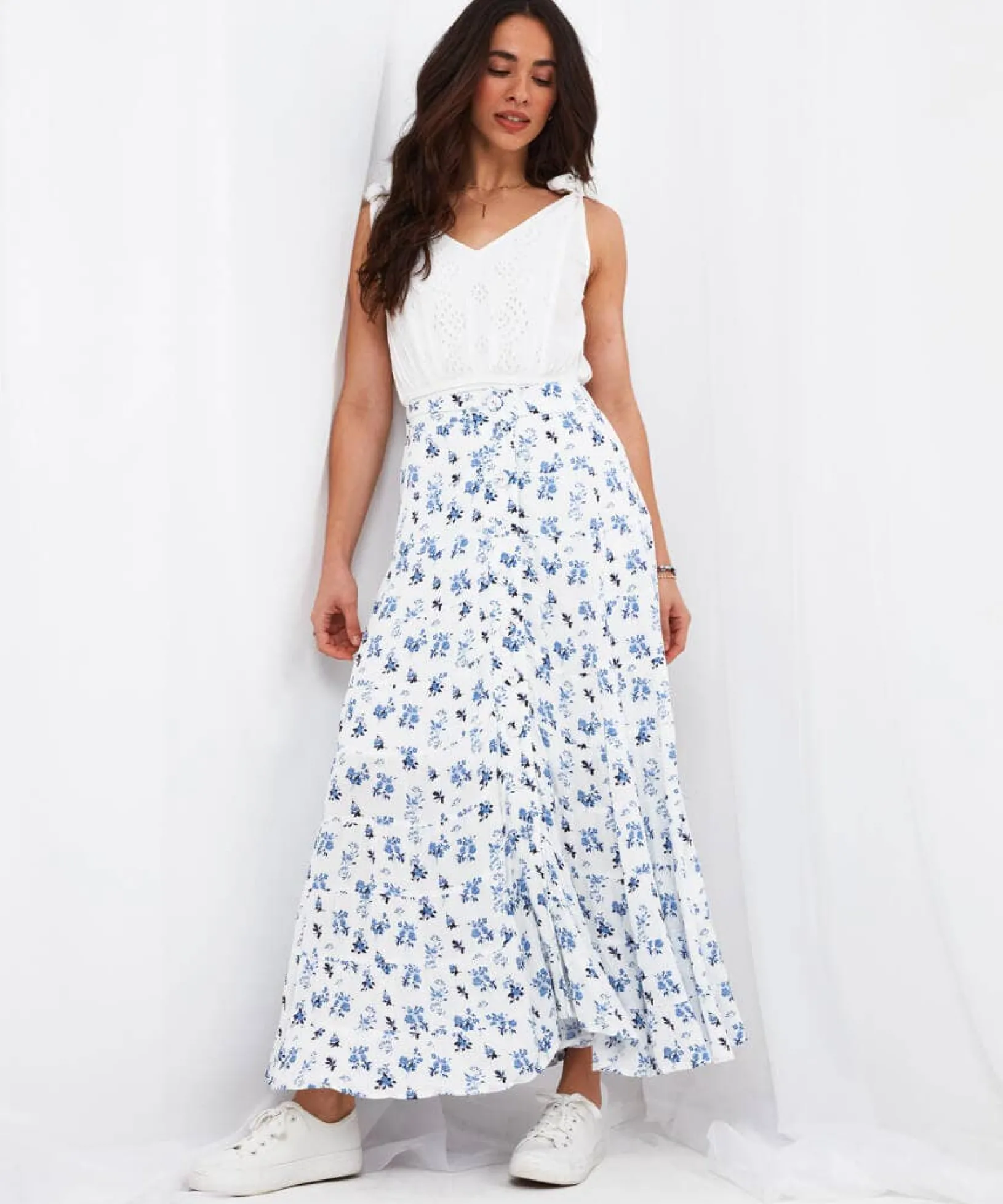 prairie_dreaming_skirt_0.webp Sale Skirts | Women's Joe Browns Prairie Dreaming Skirt White